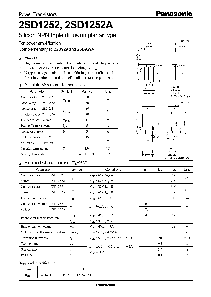 2SD1252A_1196711.PDF Datasheet