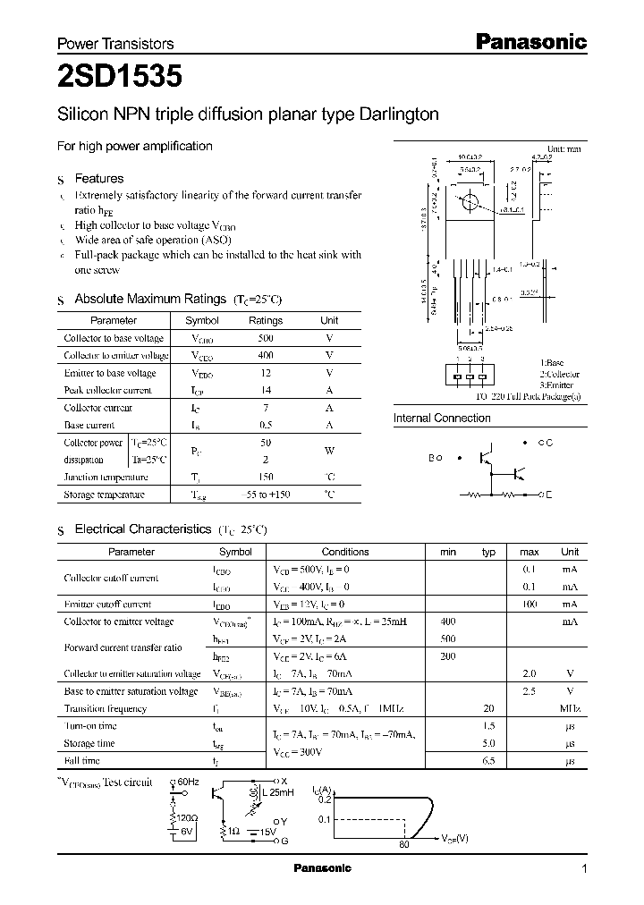 2SD1535_1188411.PDF Datasheet