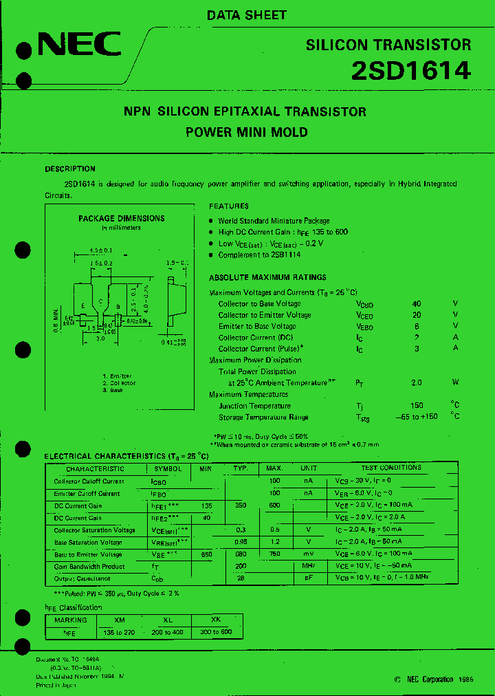 2SD1614_1153087.PDF Datasheet