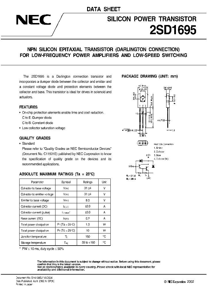2SD1695_1089395.PDF Datasheet