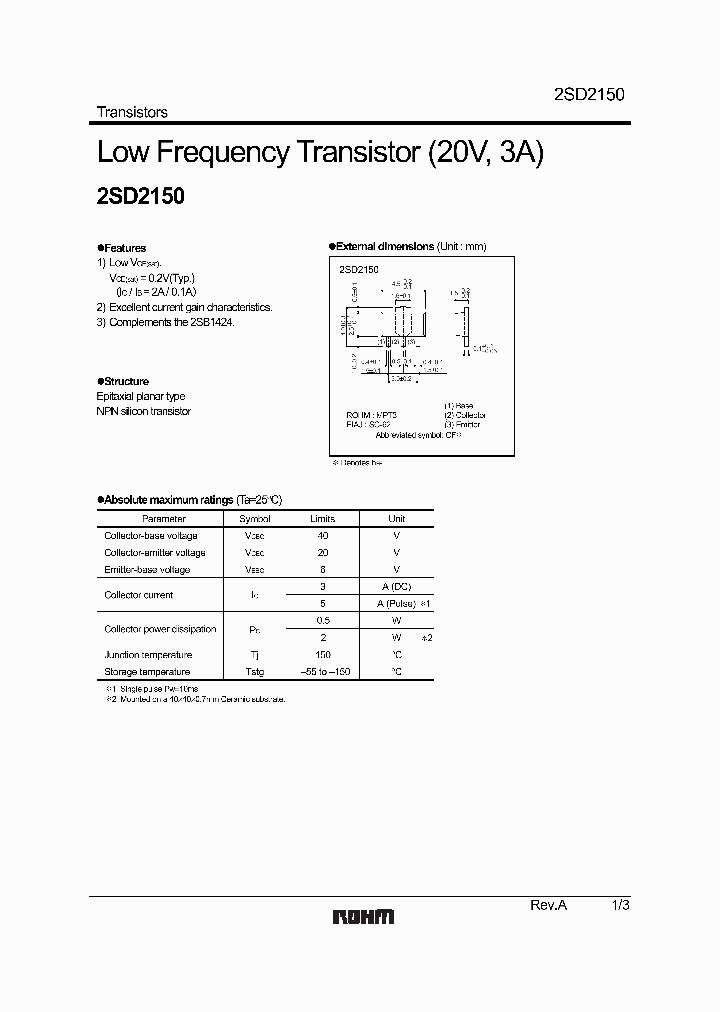 2SD2150_1197085.PDF Datasheet