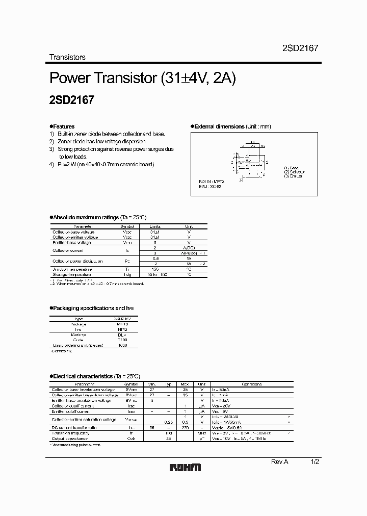 2SD2167_1197091.PDF Datasheet