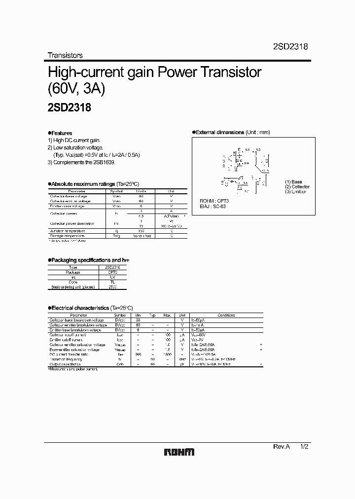 2SD2318_1197152.PDF Datasheet