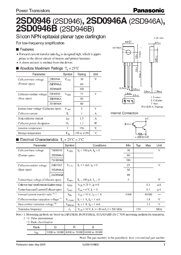 2SD946B_1197387.PDF Datasheet
