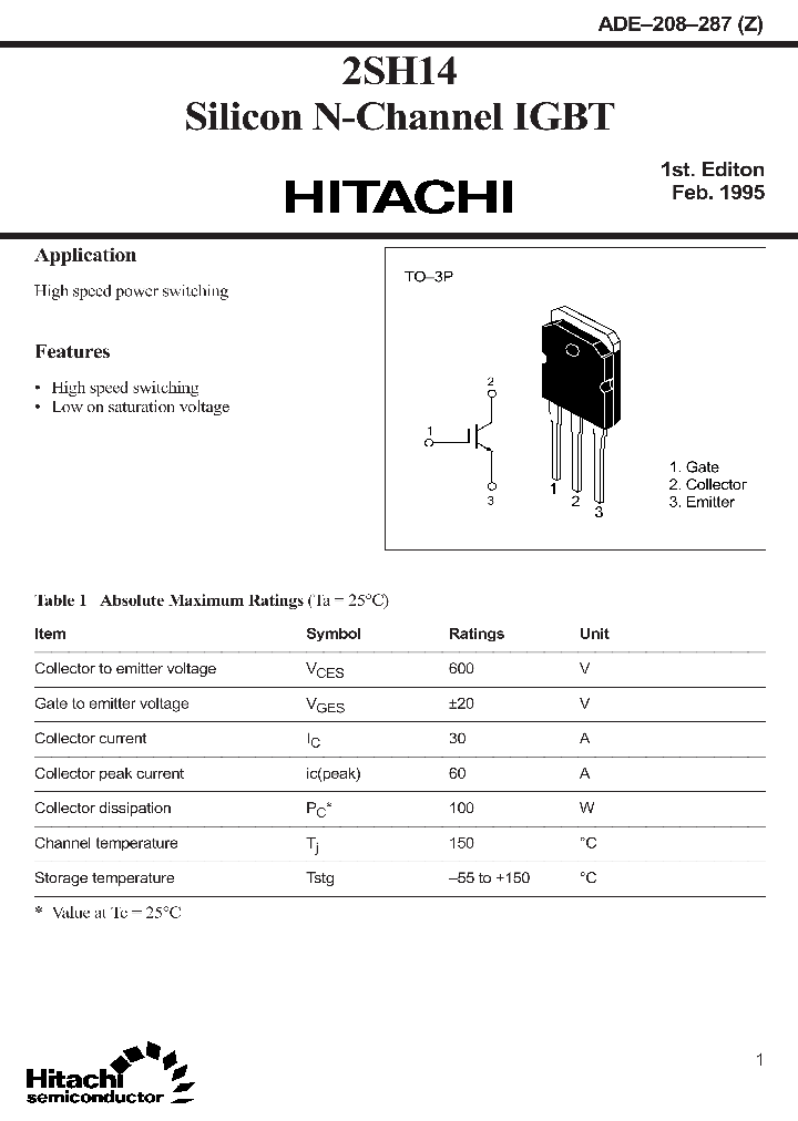 2SH14_1197414.PDF Datasheet