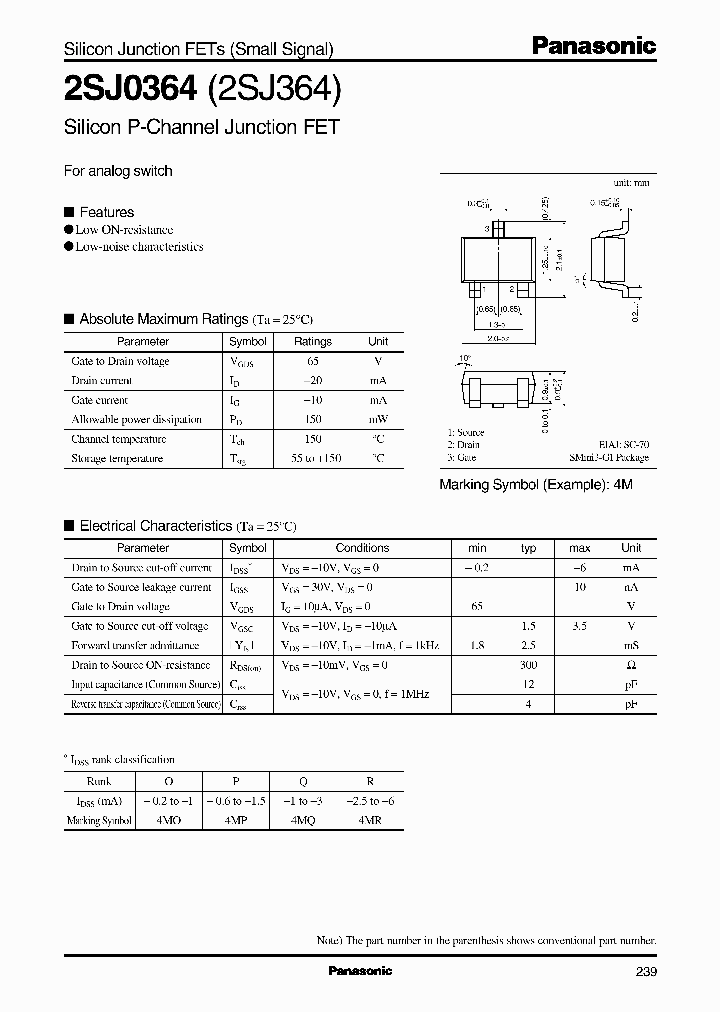 2SJ364_1197557.PDF Datasheet