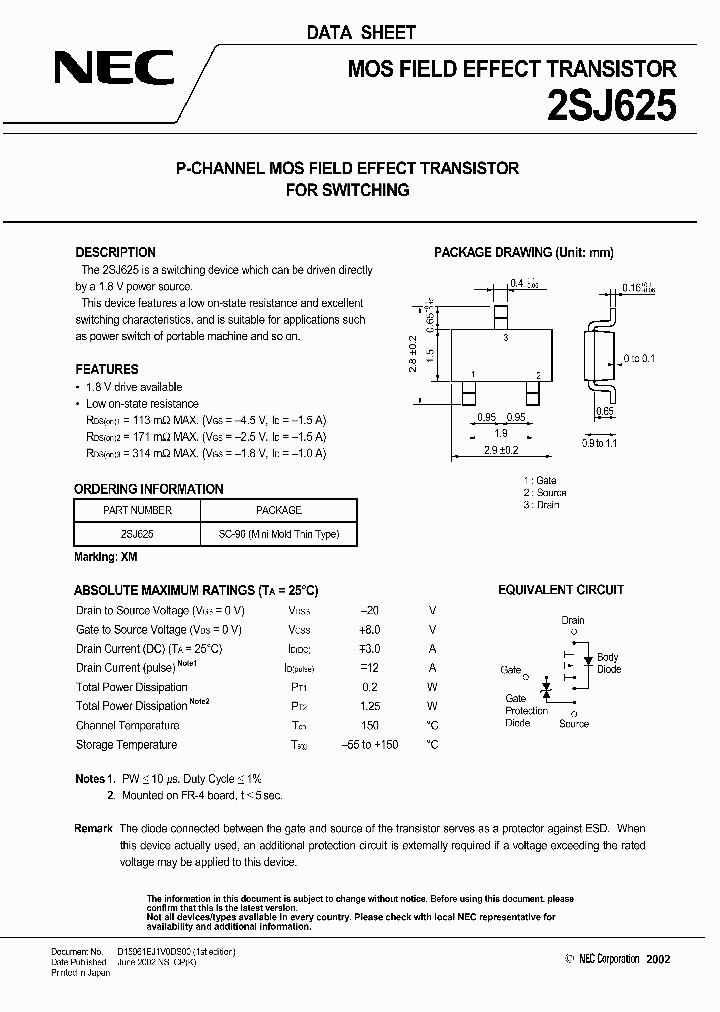 2SJ625_1197689.PDF Datasheet