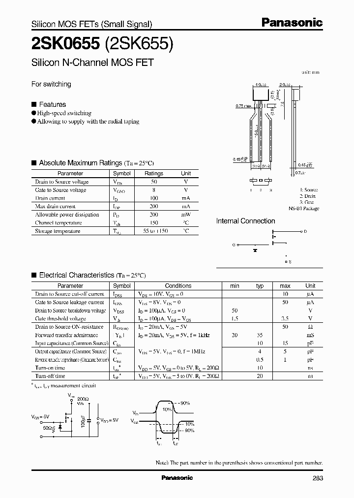 2SK0655_1157987.PDF Datasheet