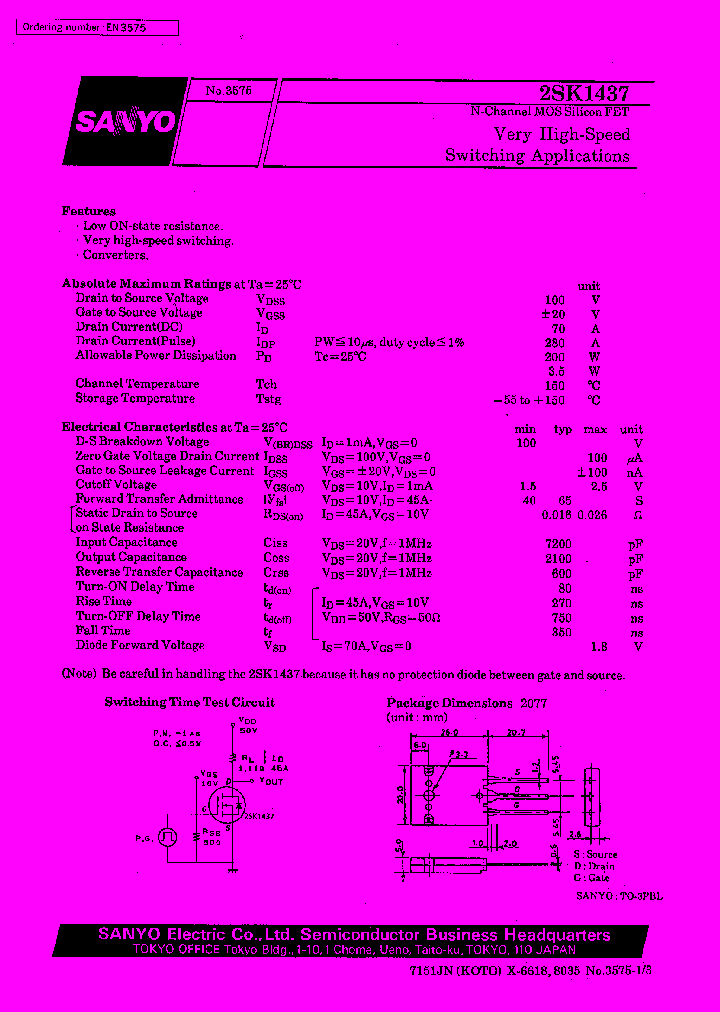 2SK1437_1197843.PDF Datasheet