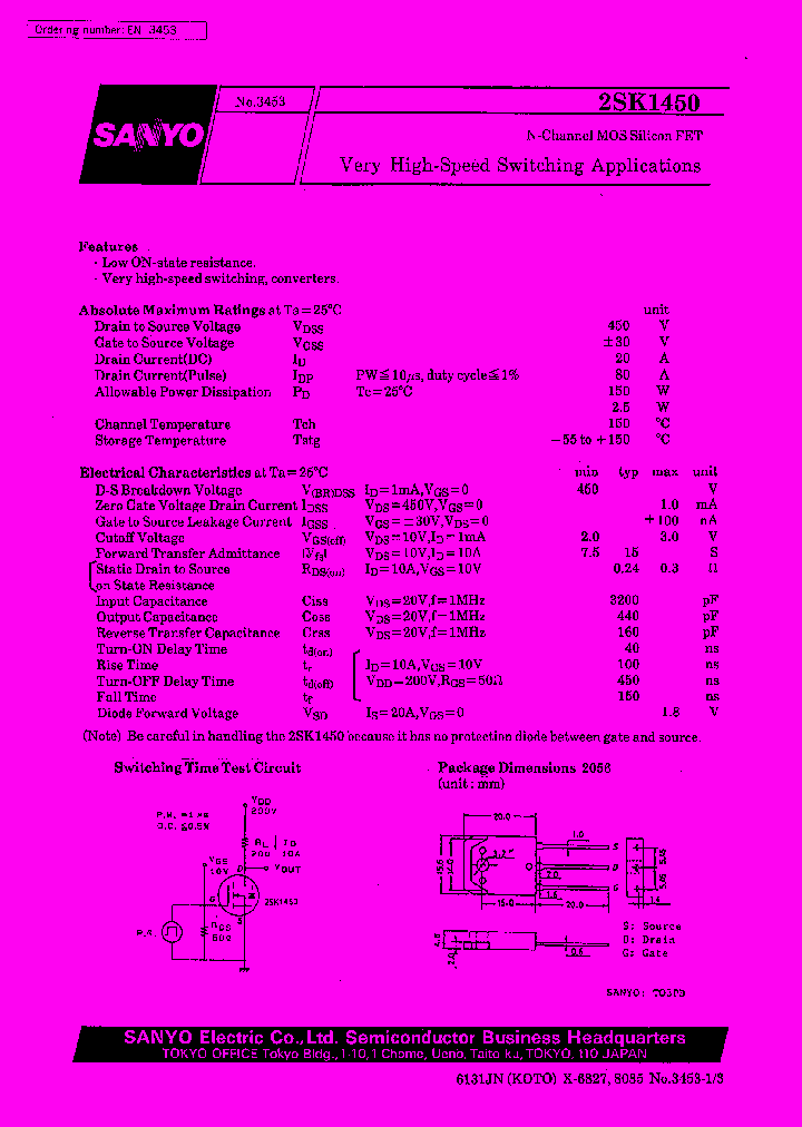 2SK1450_1197858.PDF Datasheet