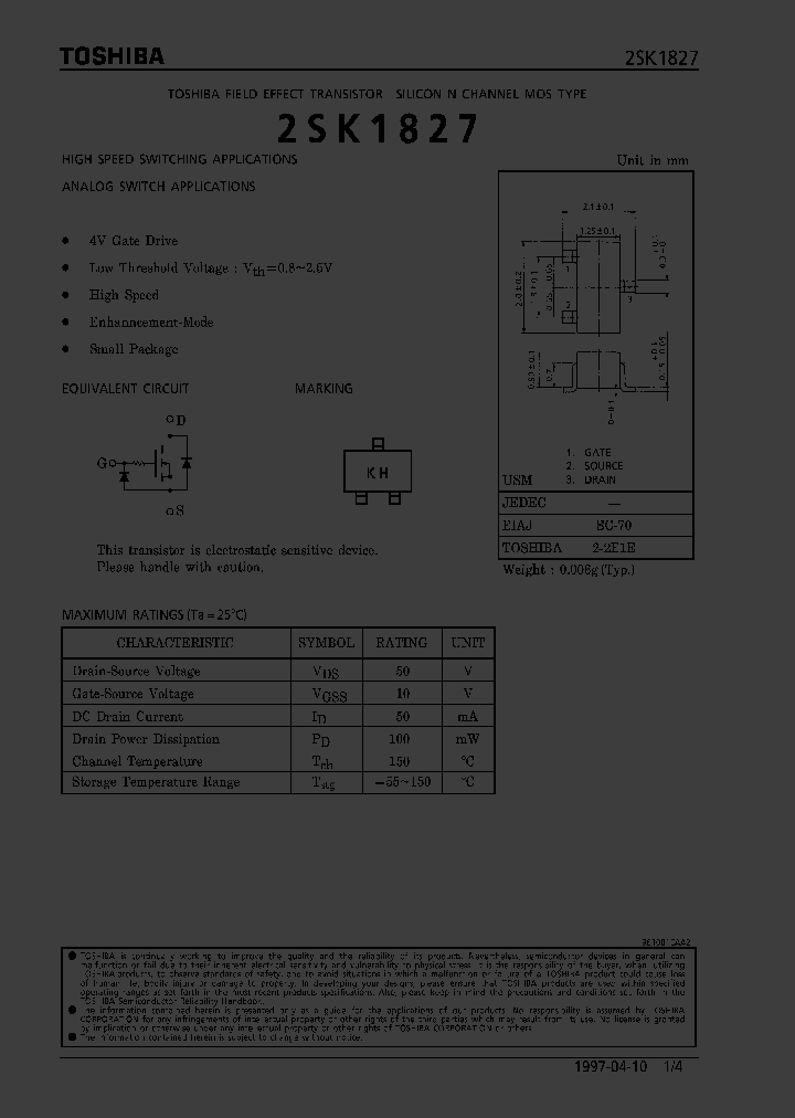 2SK1827_960383.PDF Datasheet