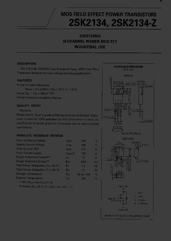 2SK2134-Z_1198076.PDF Datasheet