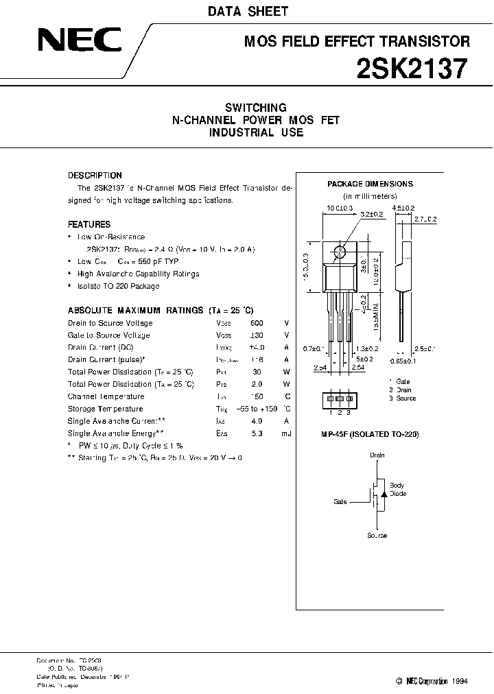 2SK2137_1198078.PDF Datasheet
