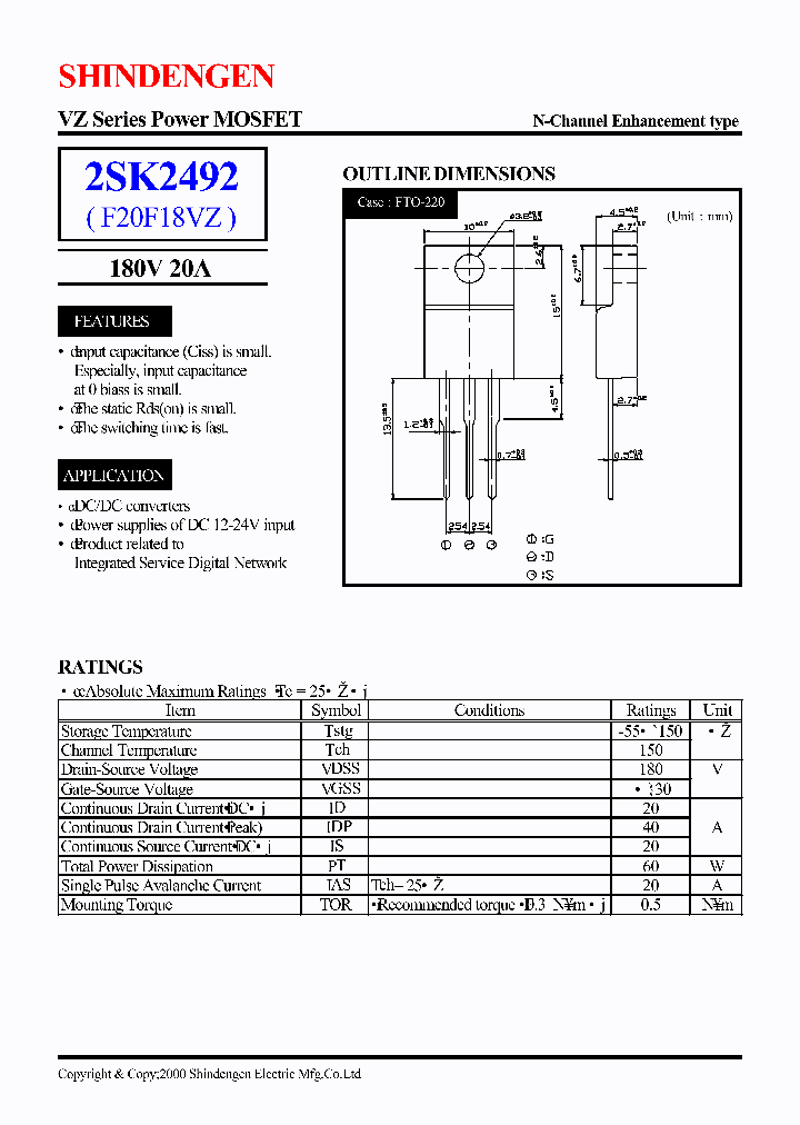 2SK2492_1029653.PDF Datasheet