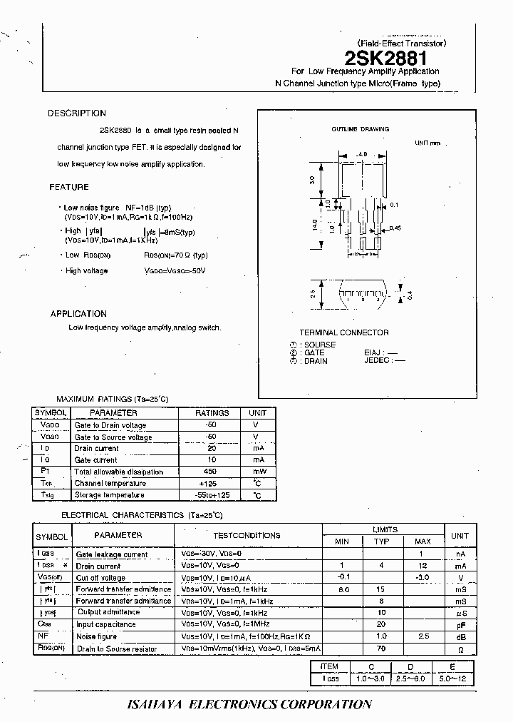 2SK2881_1149315.PDF Datasheet