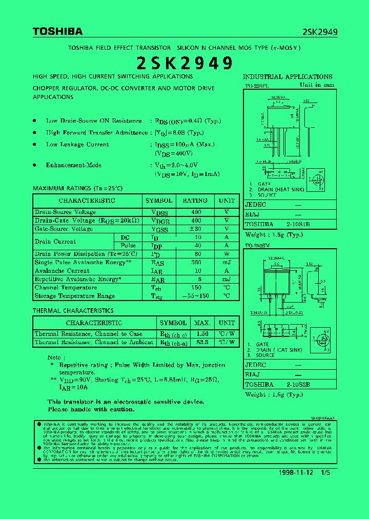 2SK2949_1198436.PDF Datasheet