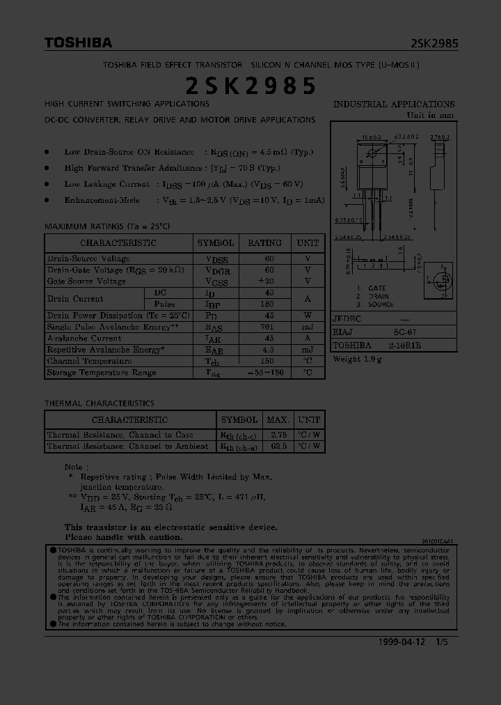 2SK2985_1198459.PDF Datasheet
