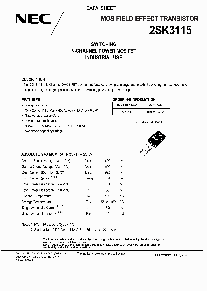 2SK3115_1198535.PDF Datasheet