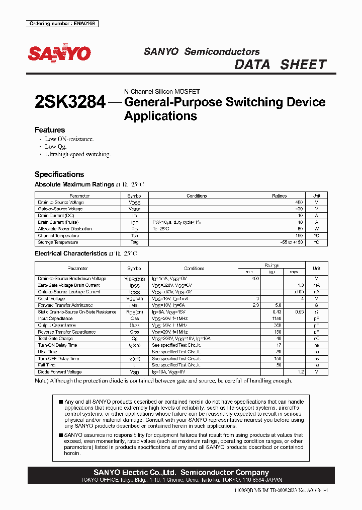 2SK3284_1198595.PDF Datasheet