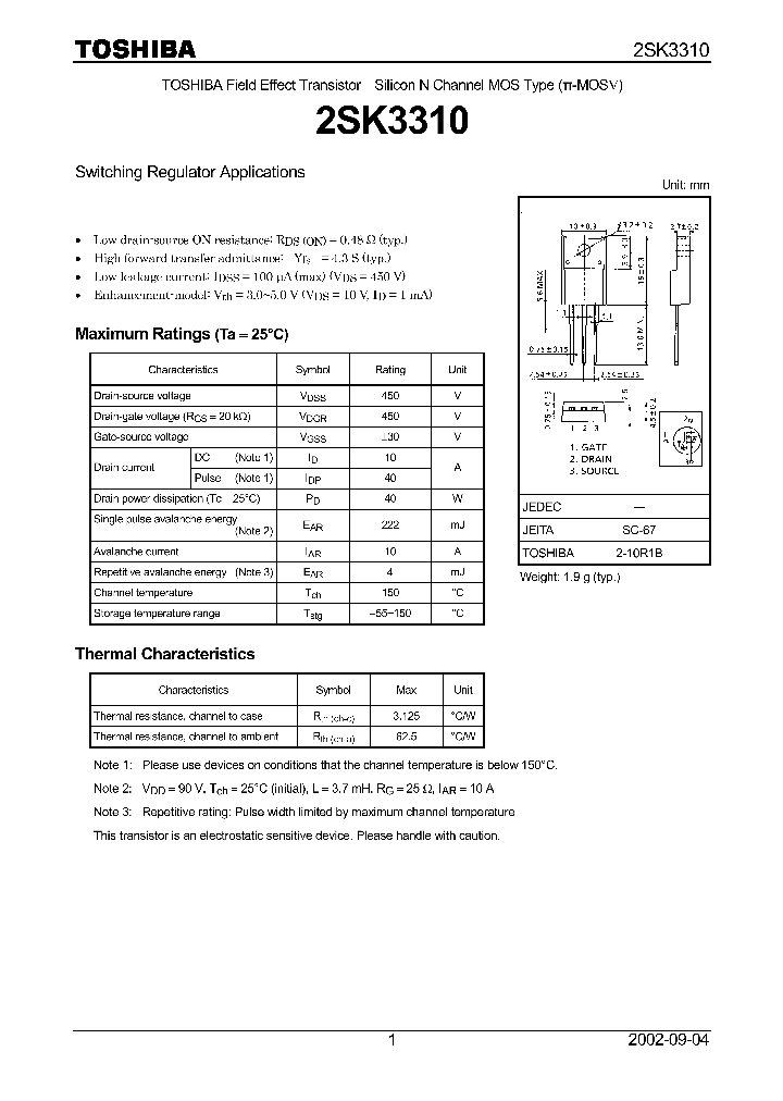 2SK3310_1189162.PDF Datasheet