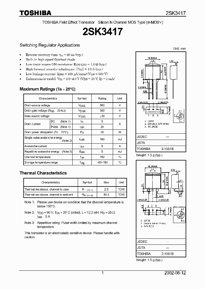 2SK3417_1198673.PDF Datasheet