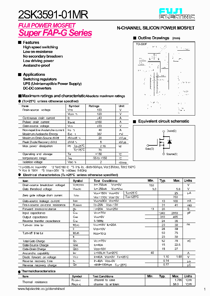 2SK3591-01MR_1198739.PDF Datasheet