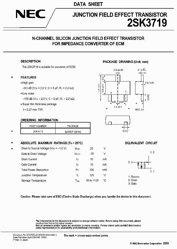 2SK3719_1198794.PDF Datasheet