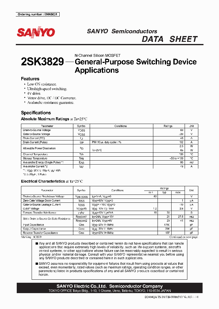 2SK3829_1025042.PDF Datasheet