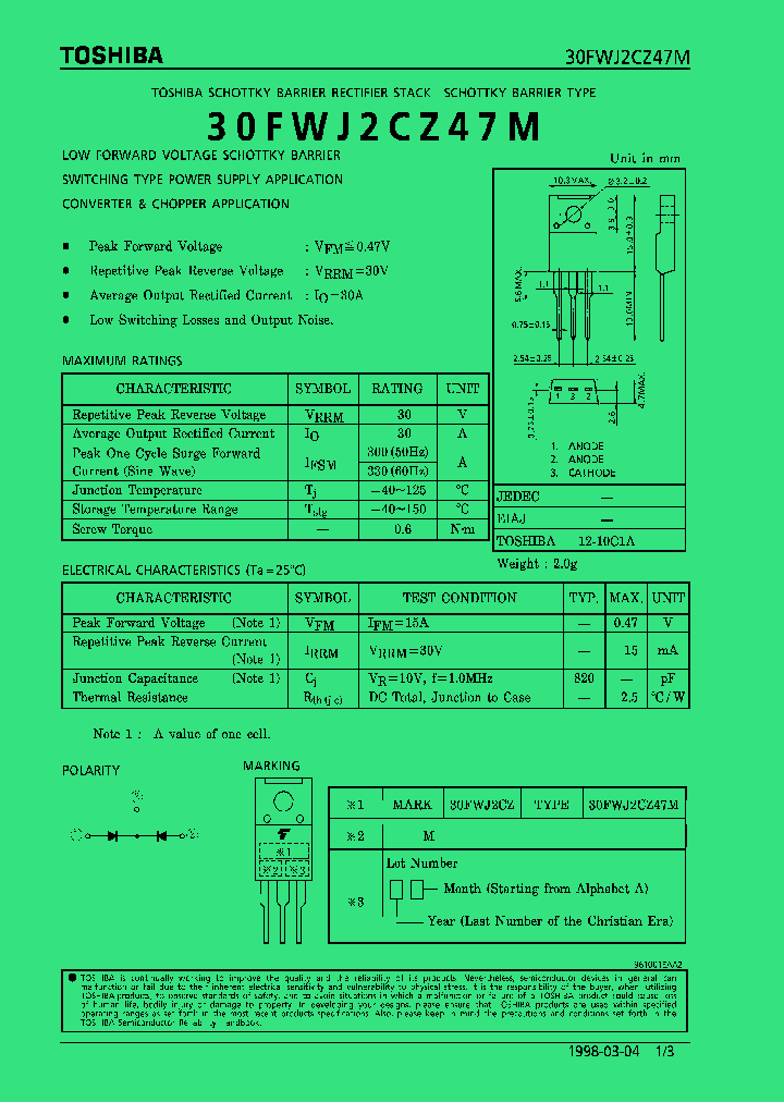 30FWJ2CZ47M_1199035.PDF Datasheet