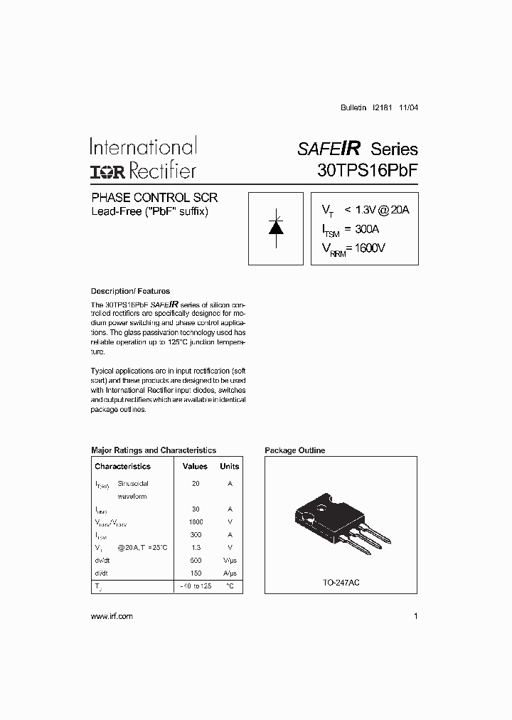30TPS16PBF_1199072.PDF Datasheet