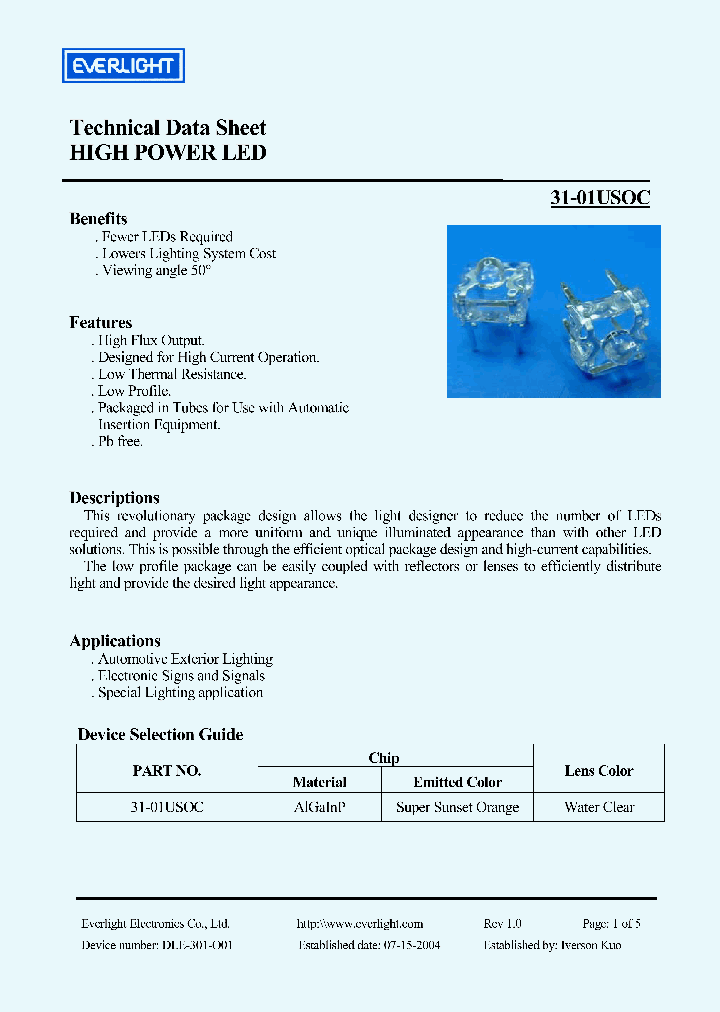 31-01USOC_1199085.PDF Datasheet