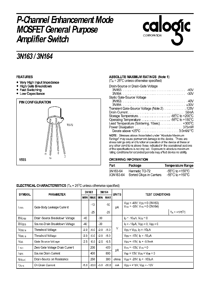 3N163_1174632.PDF Datasheet