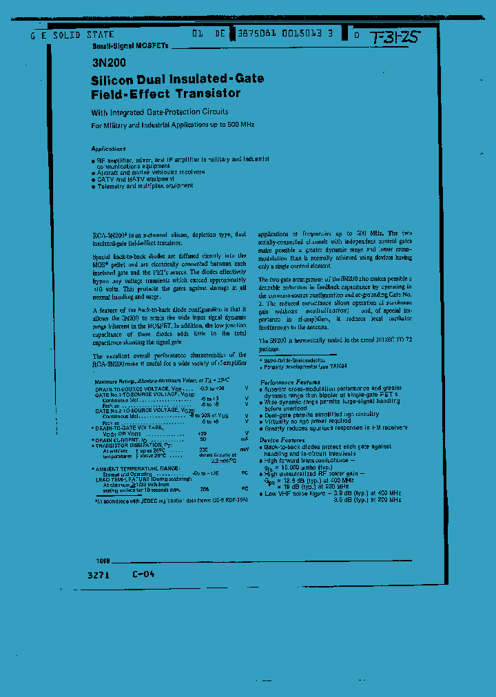 3N200_1199580.PDF Datasheet
