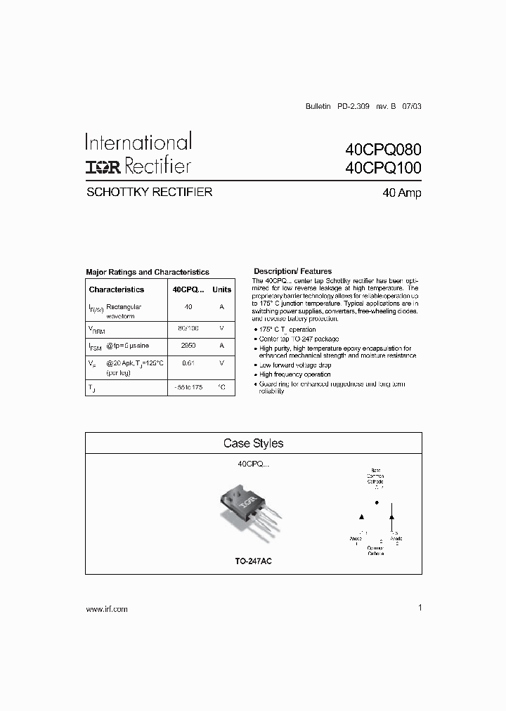 40CPQ100_1199667.PDF Datasheet