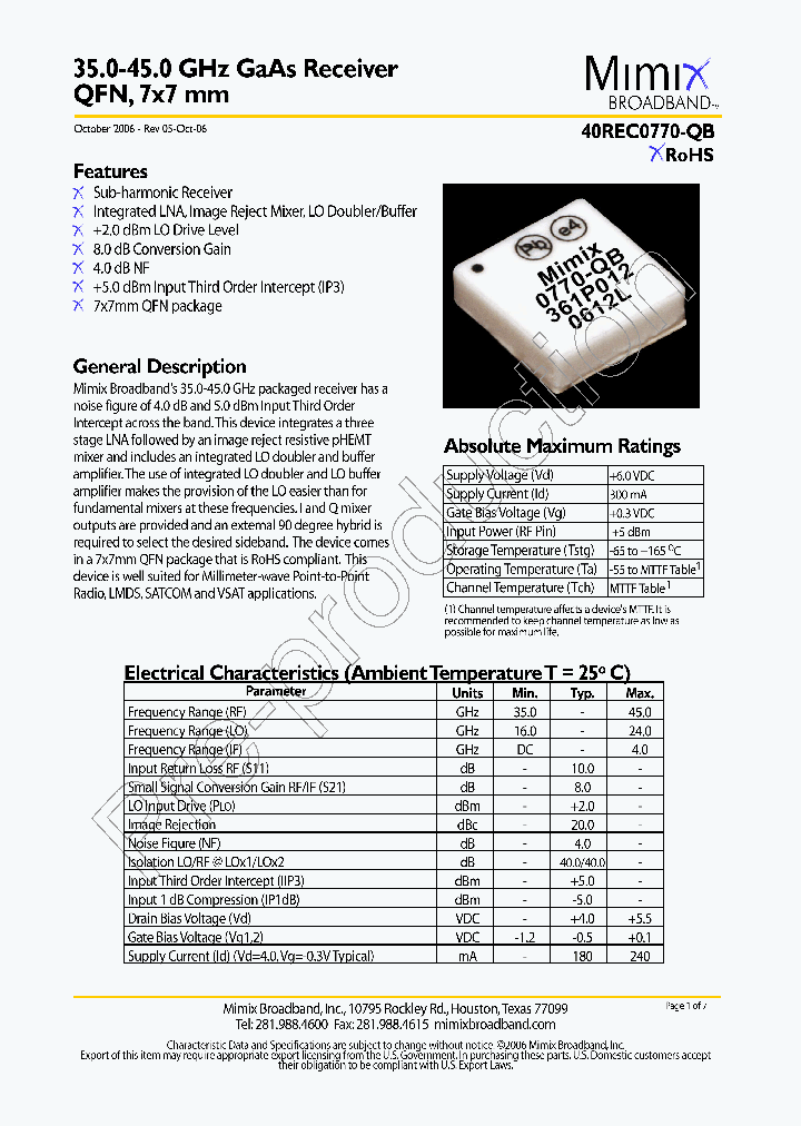 40REC0770-QB-0L00_1116440.PDF Datasheet