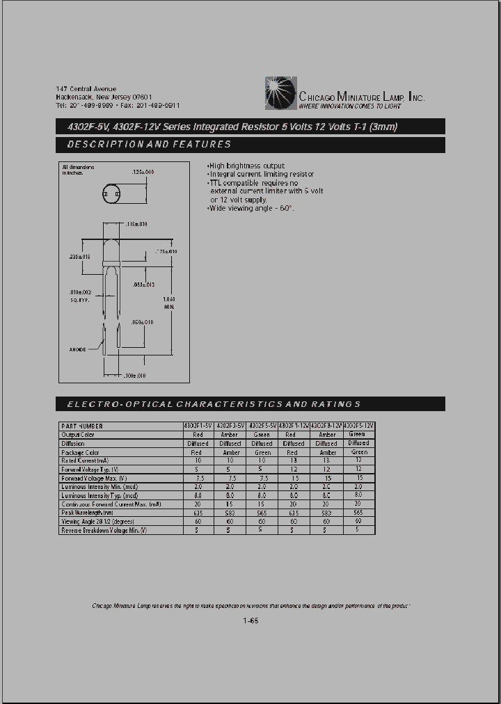 4302F5-5V_1102612.PDF Datasheet