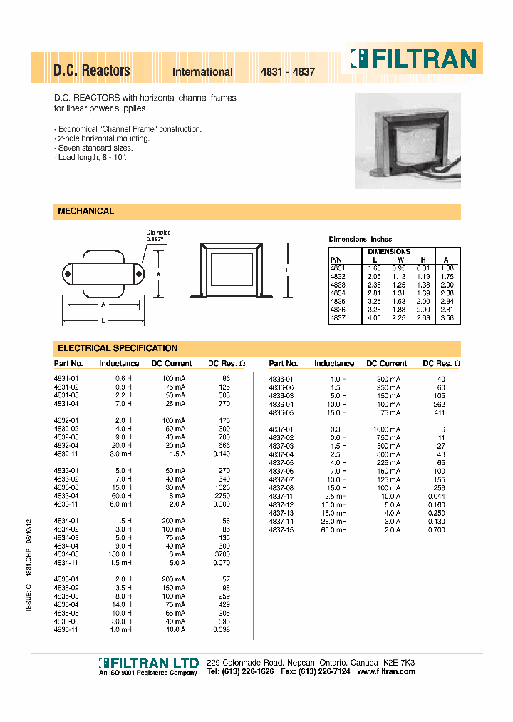 4831-01_1106933.PDF Datasheet