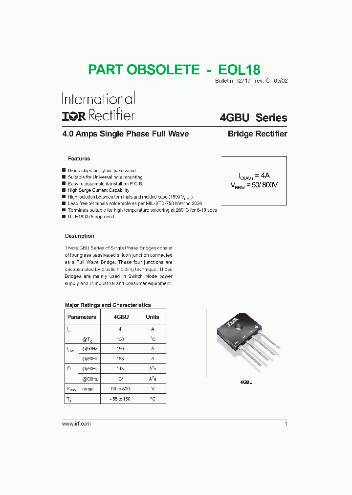 4GBU08F_1199985.PDF Datasheet