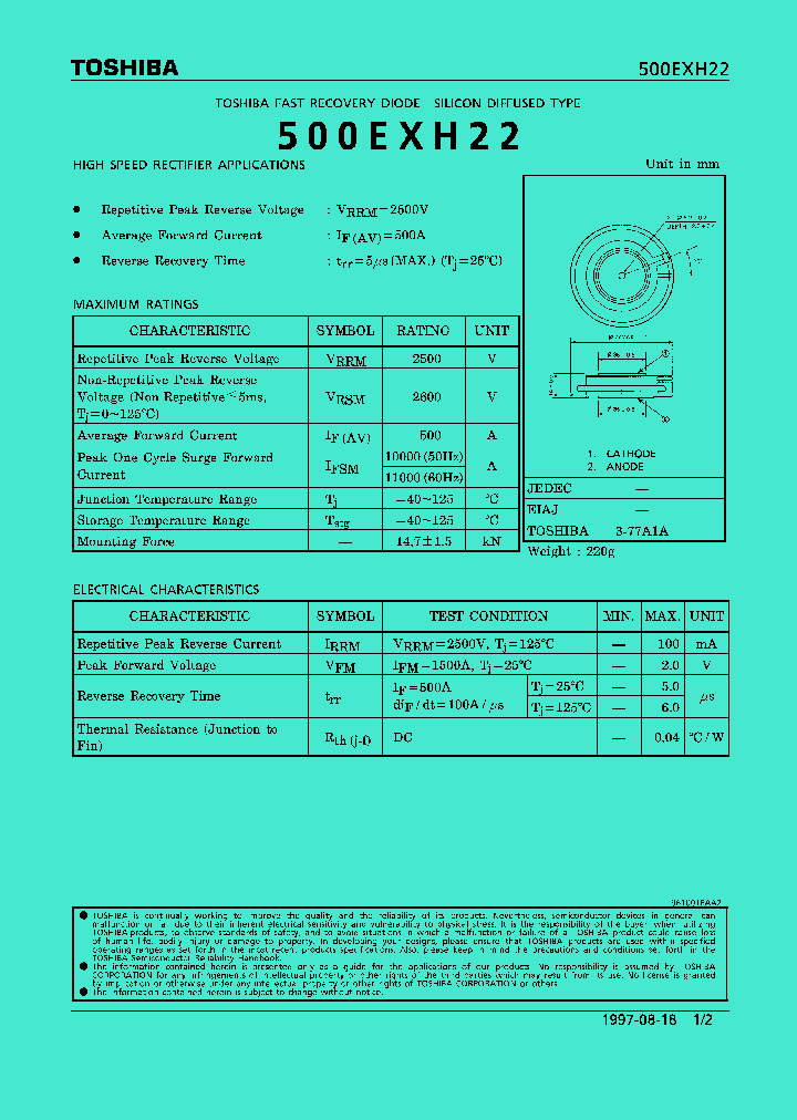 500EXH22_1200035.PDF Datasheet