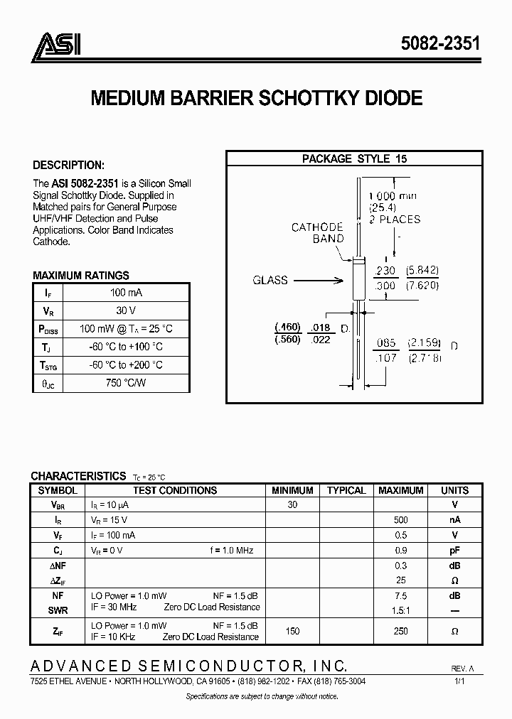 5082-2351_1167496.PDF Datasheet