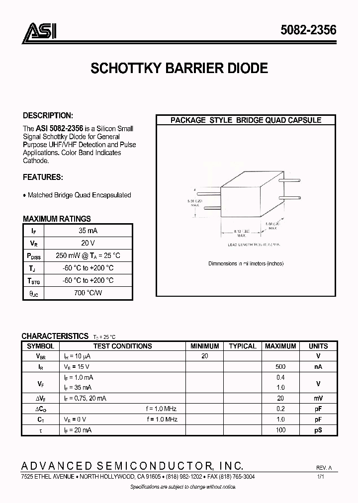 5082-2356_1167497.PDF Datasheet