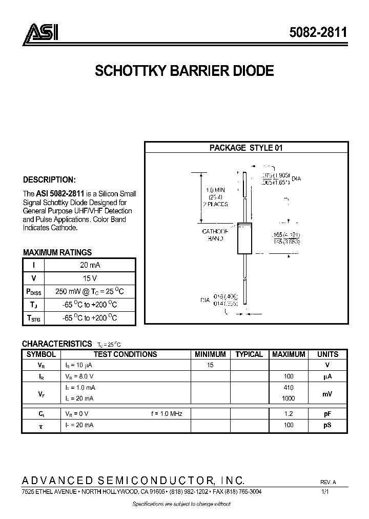 5082-2811_1200066.PDF Datasheet