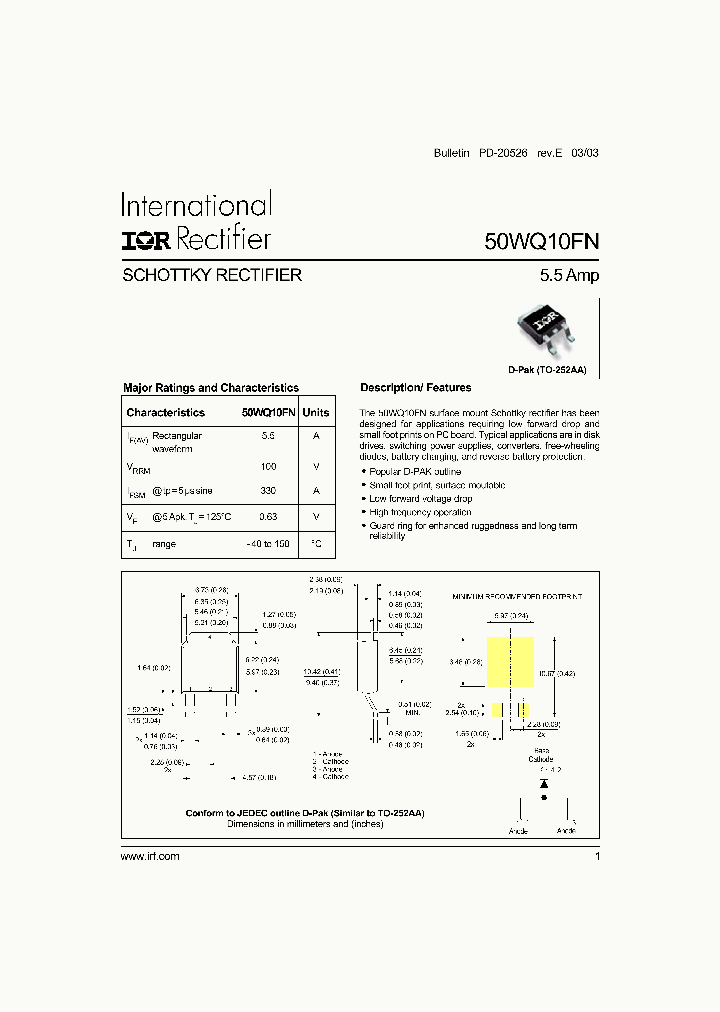 50WQ10FN_1090625.PDF Datasheet