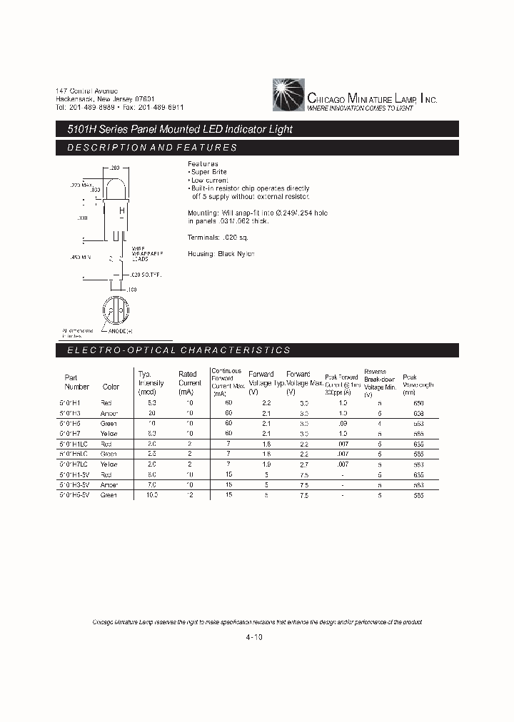 5101H7LC_1200105.PDF Datasheet