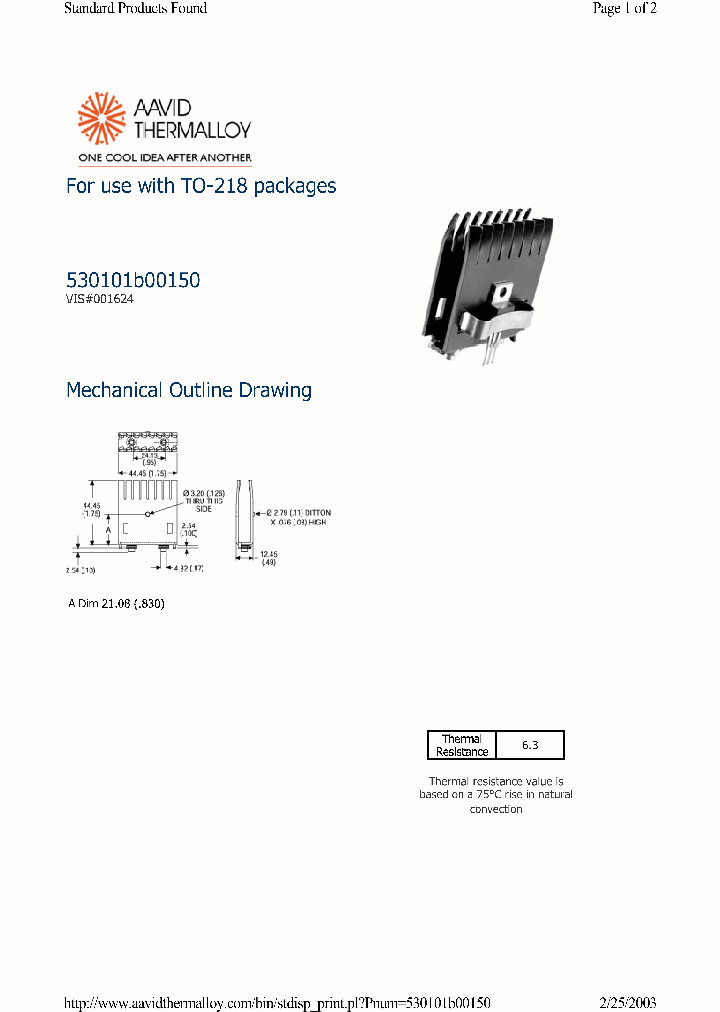 530101B00150_1200158.PDF Datasheet