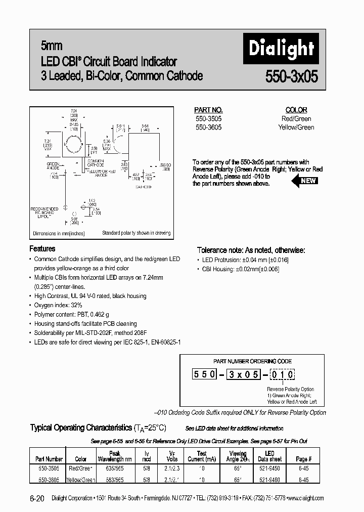 550-3605_1104191.PDF Datasheet