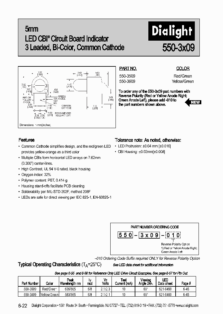 550-3609_1104192.PDF Datasheet
