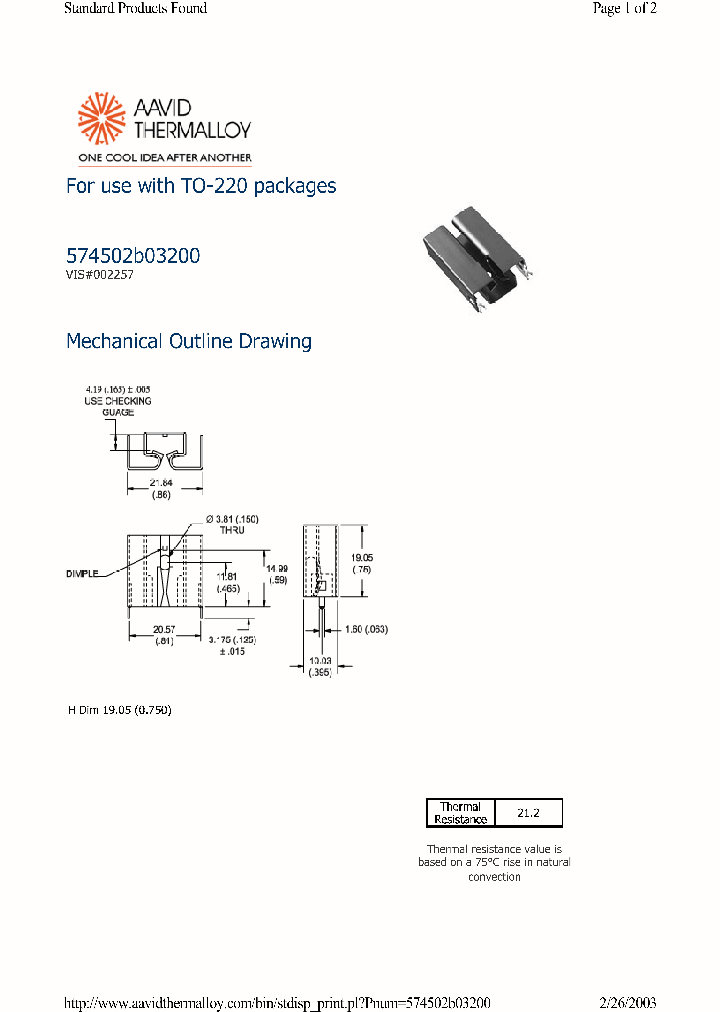 574502B03200_1200540.PDF Datasheet