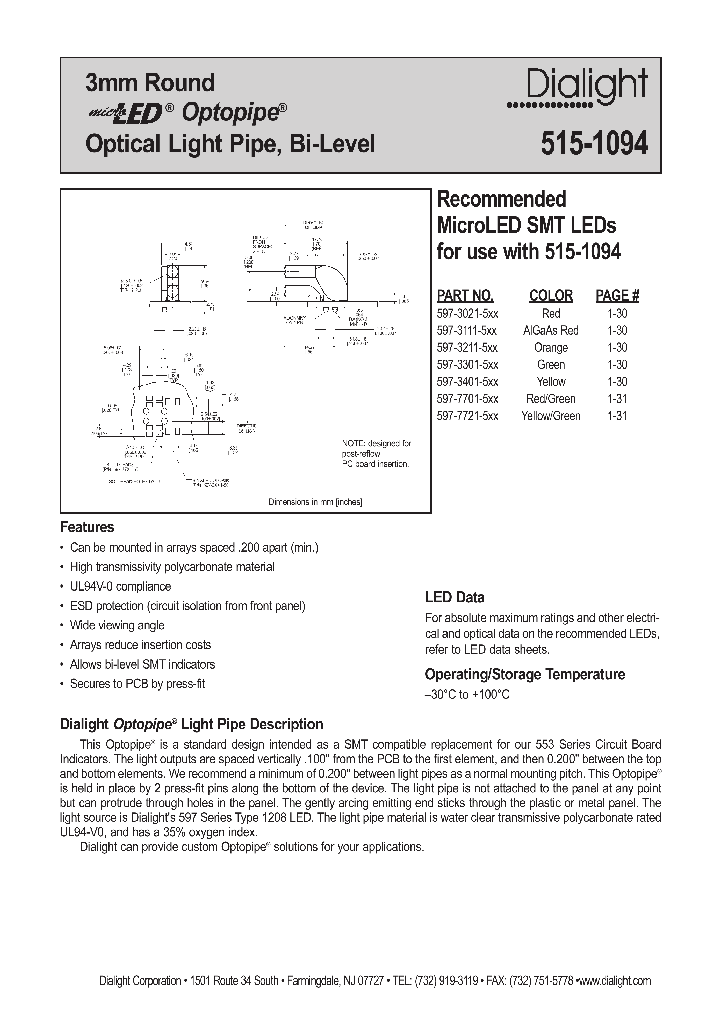 597-7721-5XX_1200647.PDF Datasheet