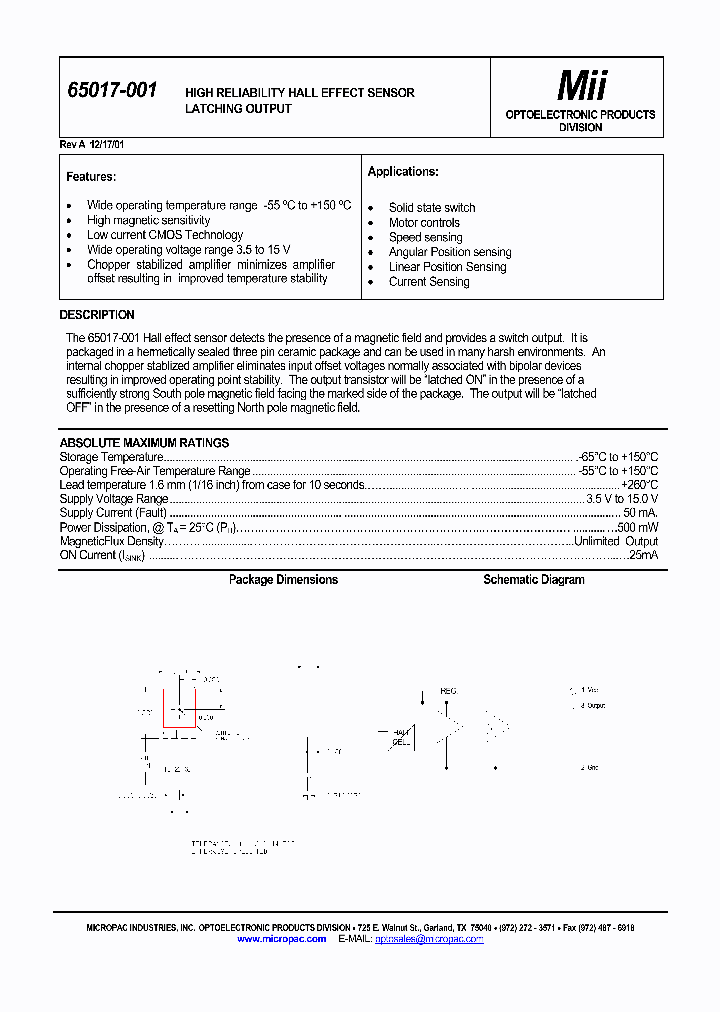 65017-001_1200954.PDF Datasheet